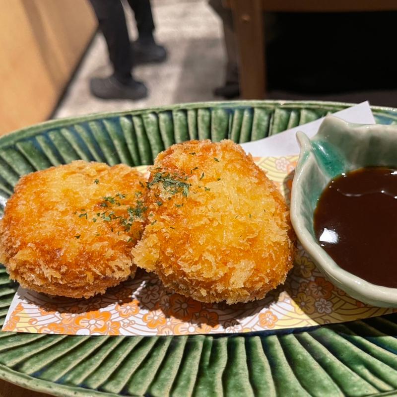 蟹クリームコロッケ(活惚れ)