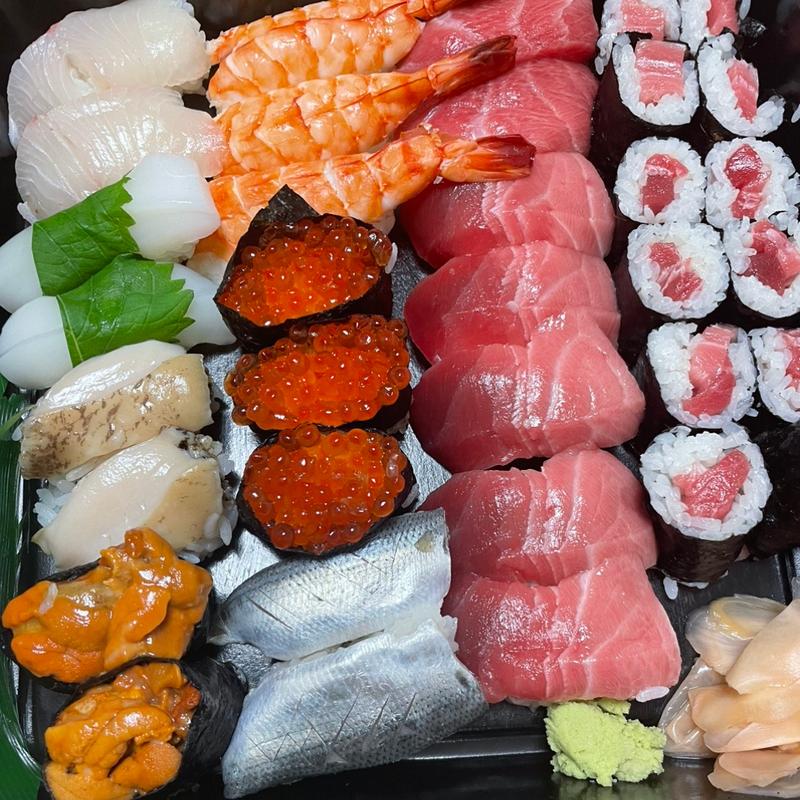 握り鮨(蒔田鮨)