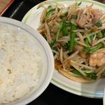 肉ニラ定食(ジローズテーブル東武練馬板橋イオン前店)