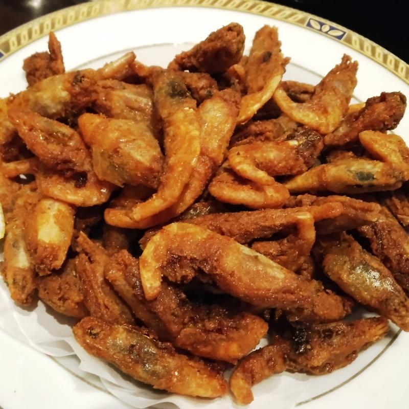 甘海老の唐揚げ(こちら丸特漁業部 名掛丁店 )