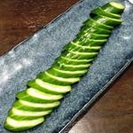 キュウリの一本漬け(こちら丸特漁業部 名掛丁店 )