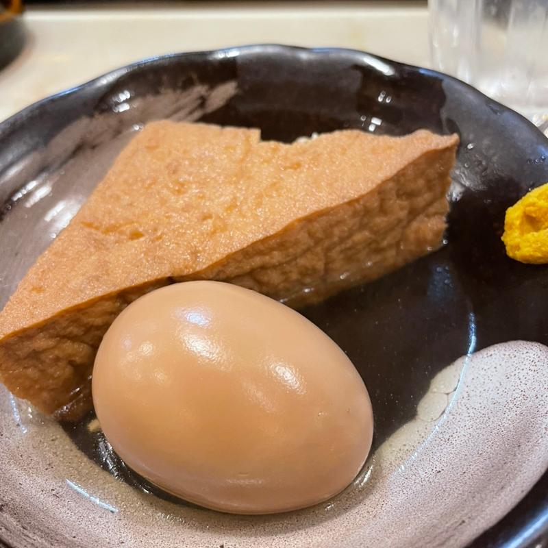 おでん　たまご　厚揚げ(のんき)