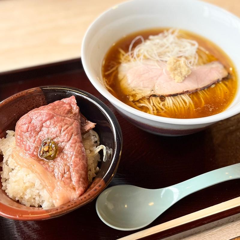 新生姜の醤油そばと生姜ごはん(南部屋路ばた 盛岡市上太田店 )