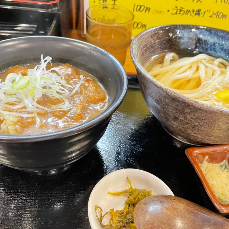カレー丼セット（冷やかけ選択）(やおき)