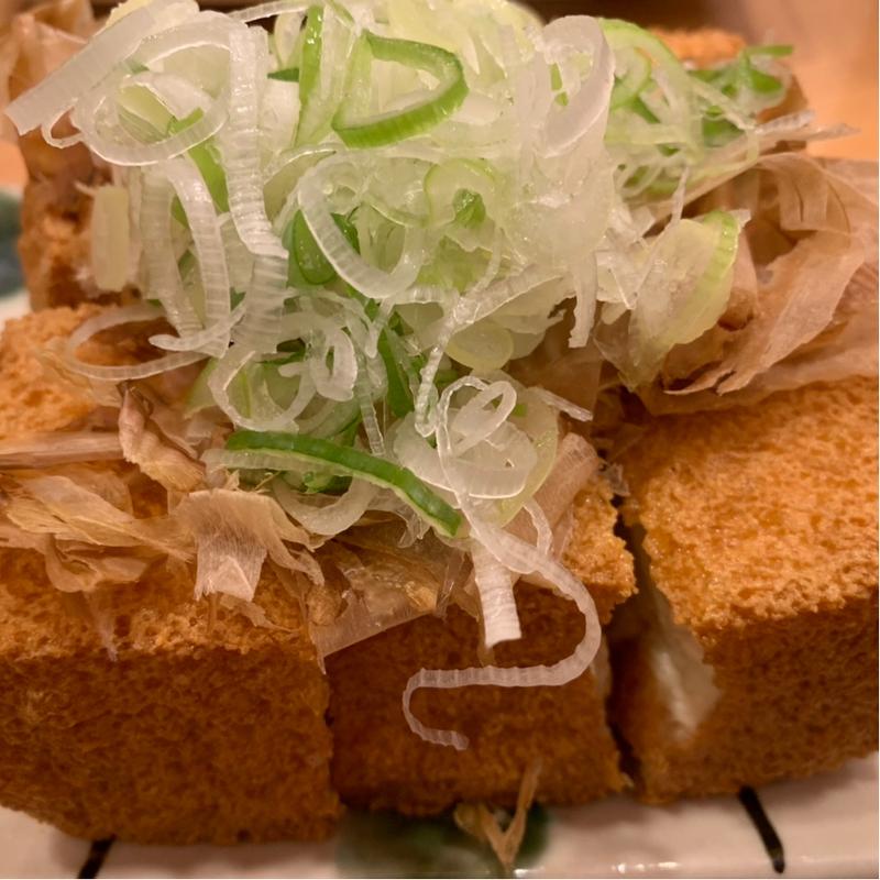 厚揚げ(酉や喜兵衛分店 とりかわ長兵衛)