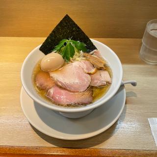 平子と蛤の塩そば(らぁ麺 蒼空)