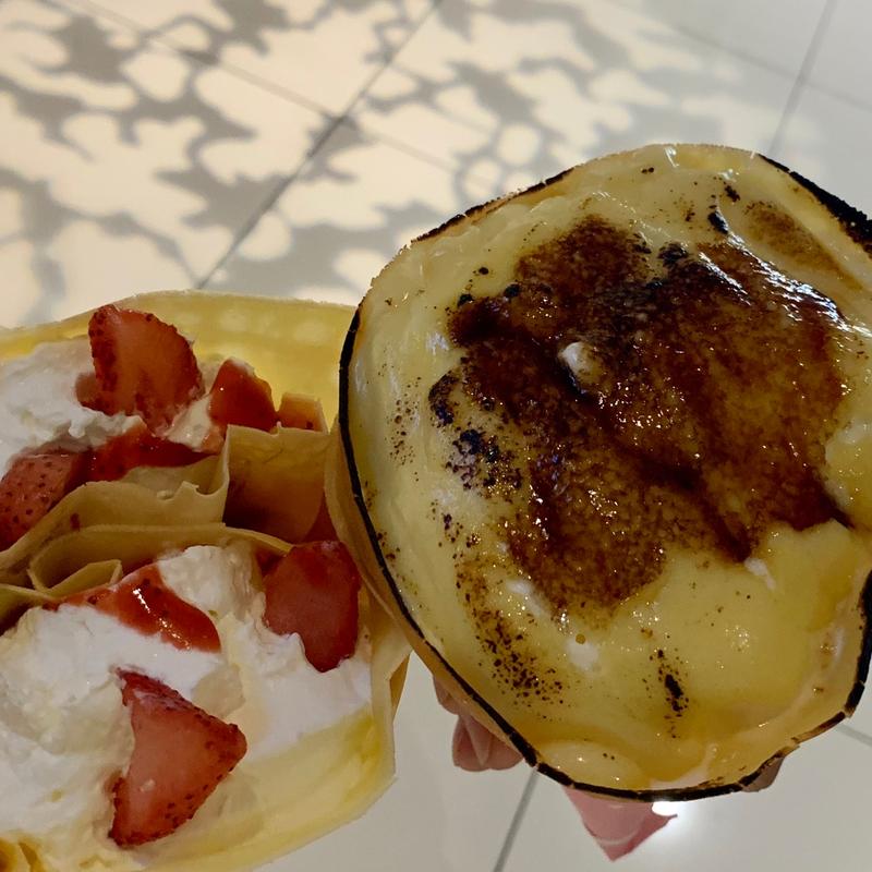 カスタードブリュレクレープ(CAMPO SOLARE)