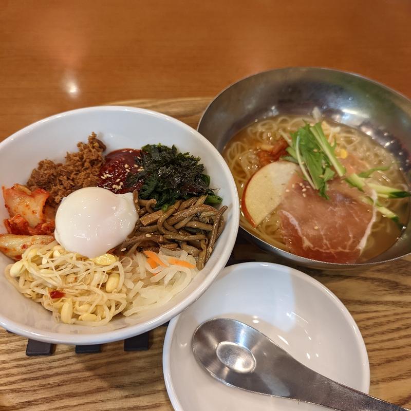 石焼ビビンバセット(シジャン 浜松駅メイワン店 )