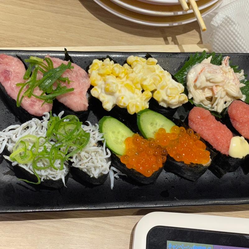 軍艦セット(かっぱ寿司 新津店 )