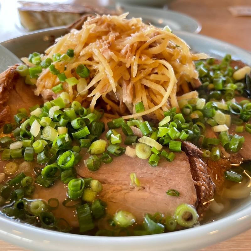 チャーシュー生姜ラーメン(永華 佐野アグリ店 （えいか）)