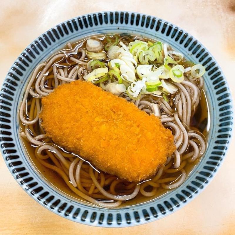 コロッケそば(相州そば 和田町店 （そうしゅうそば）)