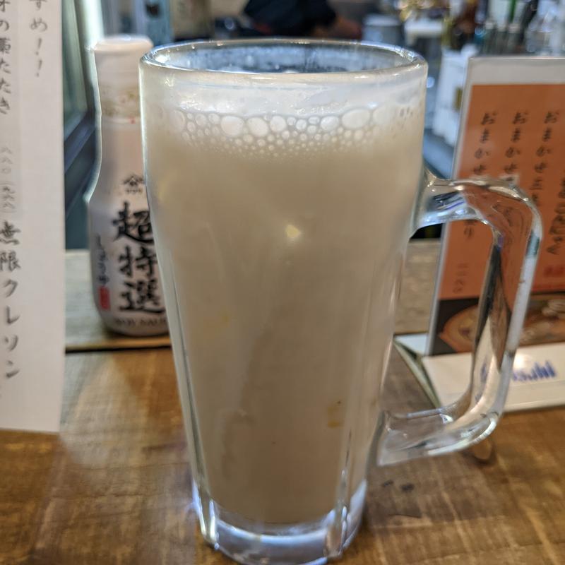 生バナナミルクハイ(左利き)