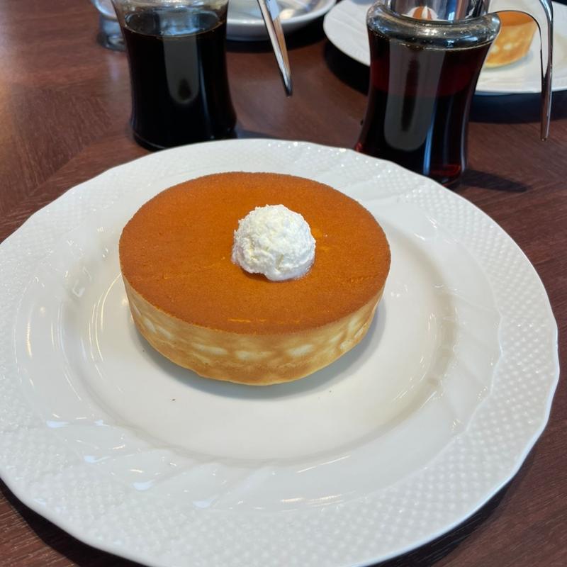 窯焼きスフレパンケーキ(星乃珈琲店 横浜上郷町店)