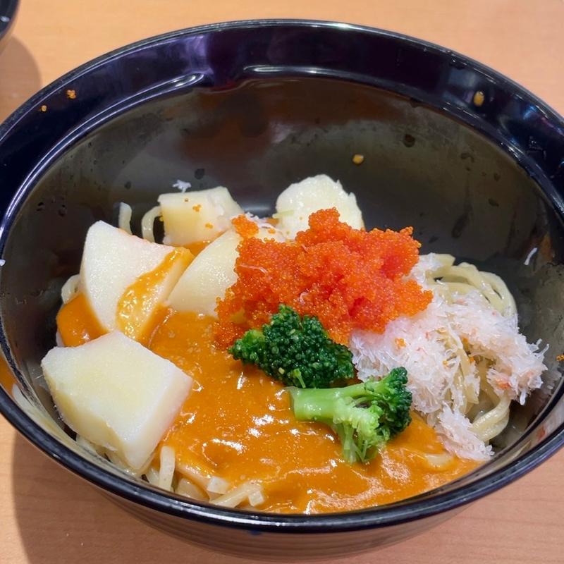 濃厚かにまぜそば(スシロー 八千代高津店)