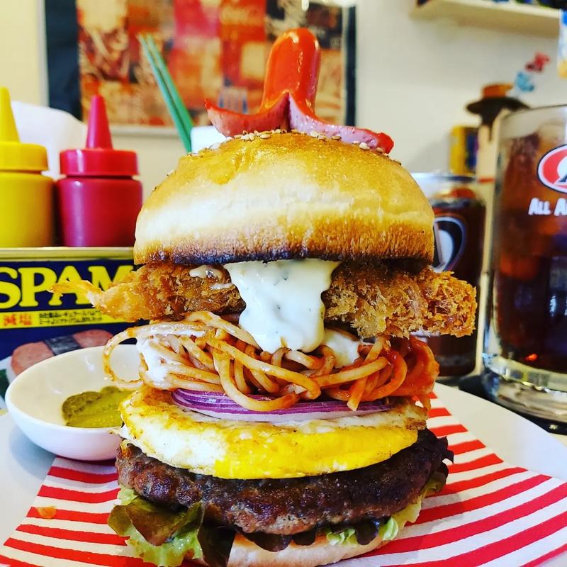 おどもランチバーガー(13Diner)