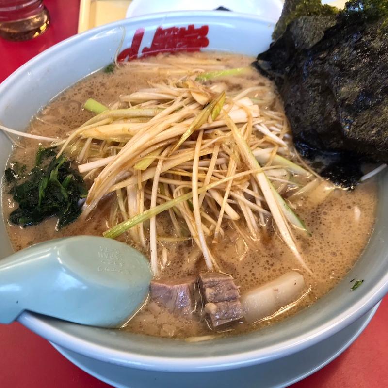 ネギ醤油ラーメン　中盛り(ラーメン 山岡家 新潟新和店)