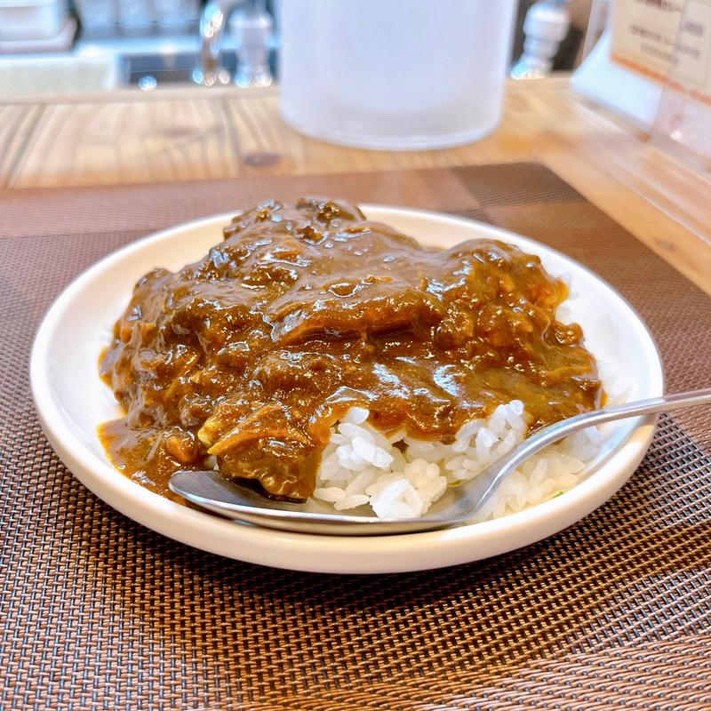 ミニカレー(らぁ麺 桃の屋)