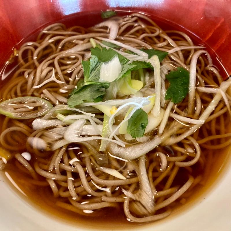 かけそば(食事処 雪月風花)