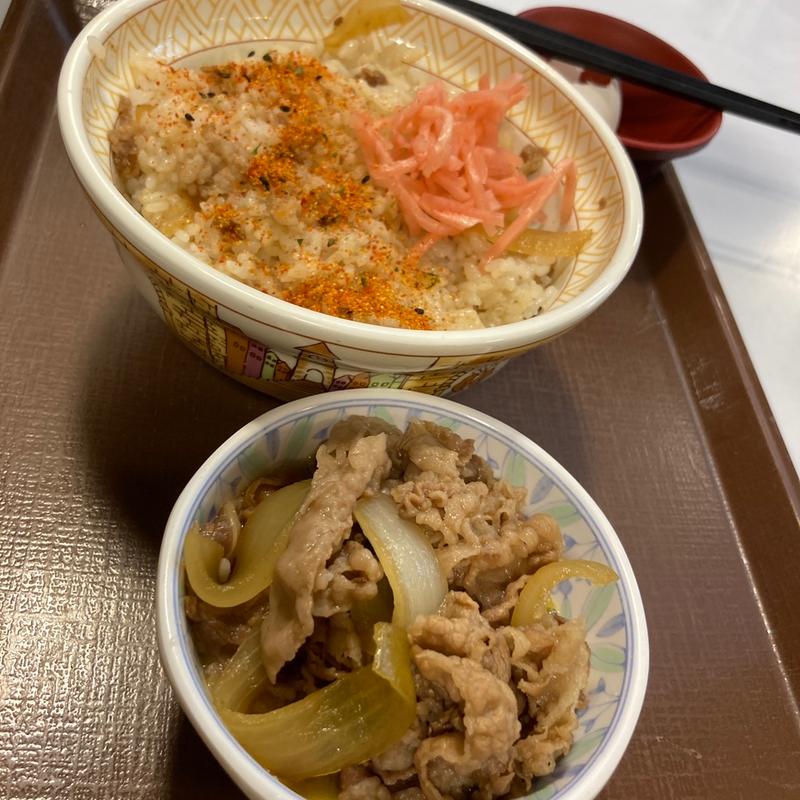 牛丼 大盛(すき家 多摩乞田店 )