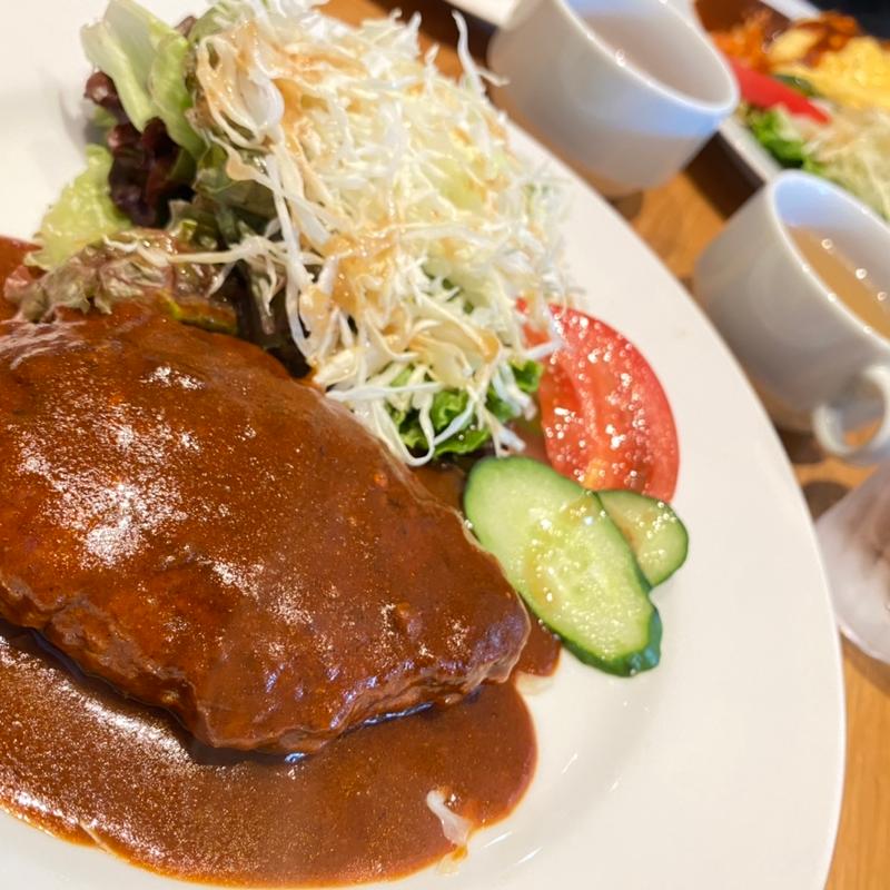 デミグラスハンバーグ(洋食屋 ムッシュ)