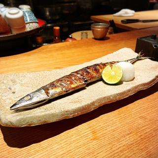 釧路 秋刀魚塩焼き