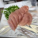 ささみ刺し身(鶏あみ焼き 吉吉)