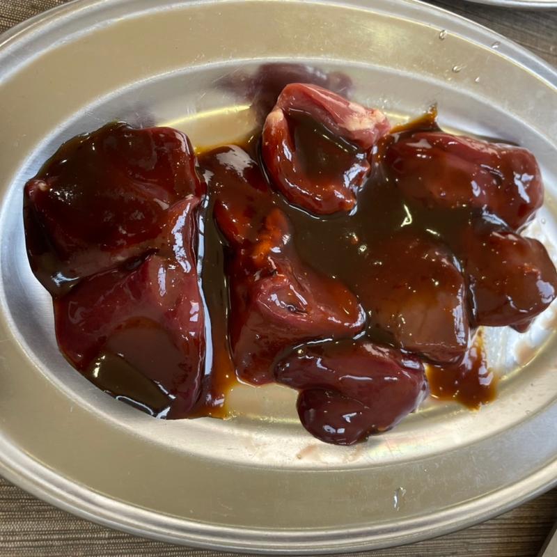 レバー(鶏あみ焼き 吉吉)