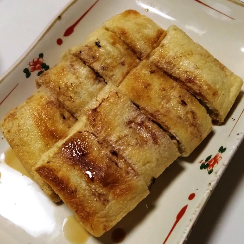 厚揚げの納豆はさみ揚げ(ともざかえ )