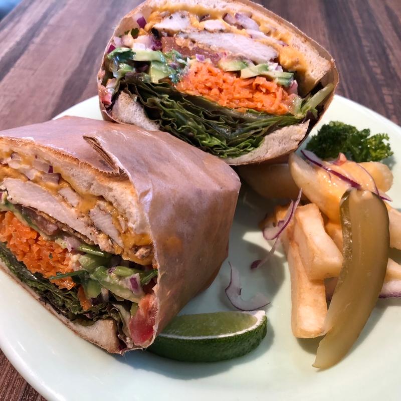 メキシカンチキンサンド(ムームーフェイマスデリ)