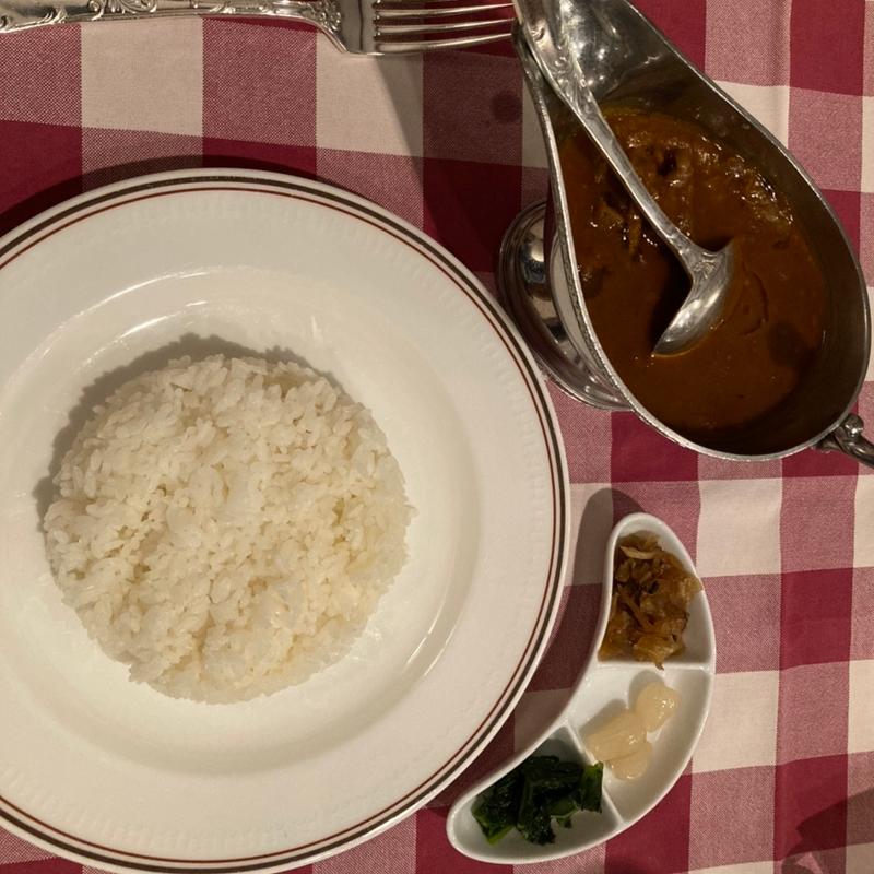 帝国ホテル伝統のビーフカレー(上高地帝国ホテル レストラン)