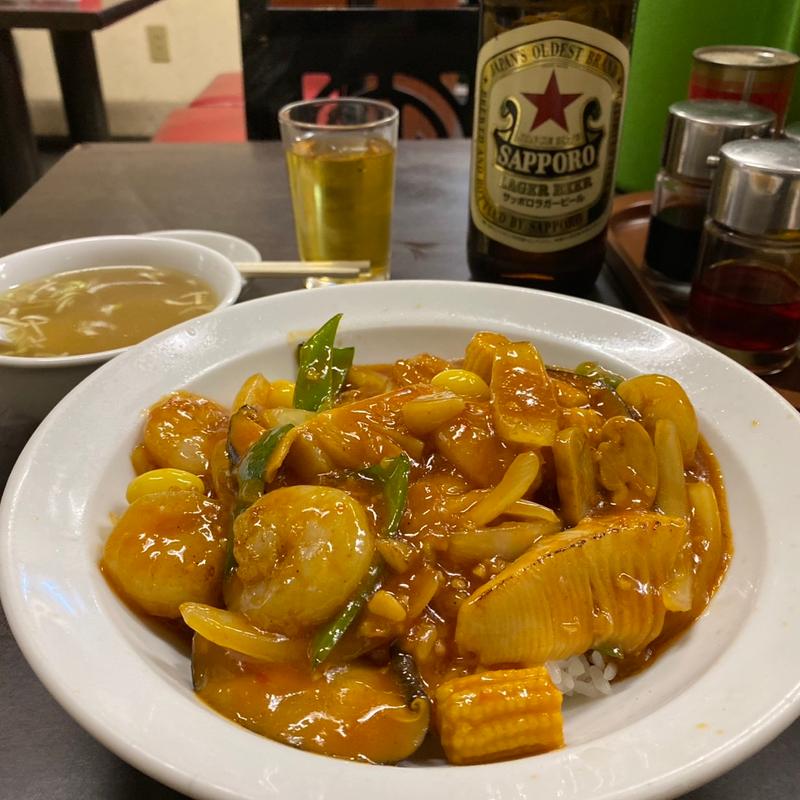 海老ケチャップ飯(中国飯店 泰陽楼 東三番町店)