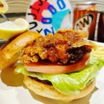 チキンバーガー(だるま珈琲)