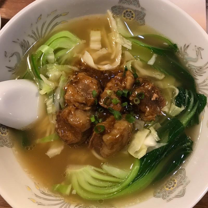 牛バラ肉煮込みそば(嘉賓)