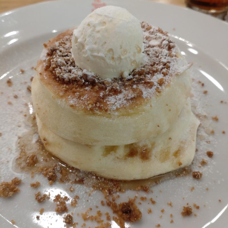 ホイップバターパンケーキ（2枚）(The French Toast Factory アリオ亀有店（フレンチトースト専門）)