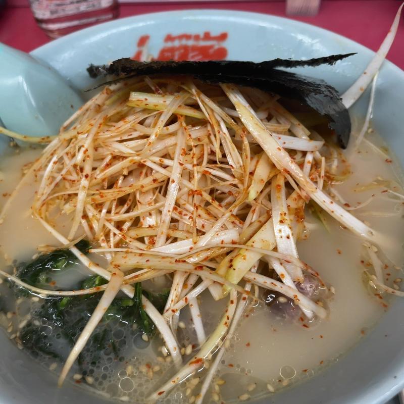 塩ピリ辛ネギラーメン(ラーメン山岡家 上磯店)