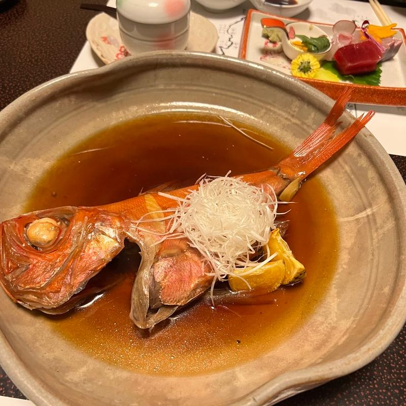 金目鯛煮付け(秀花園　湯の花膳 )