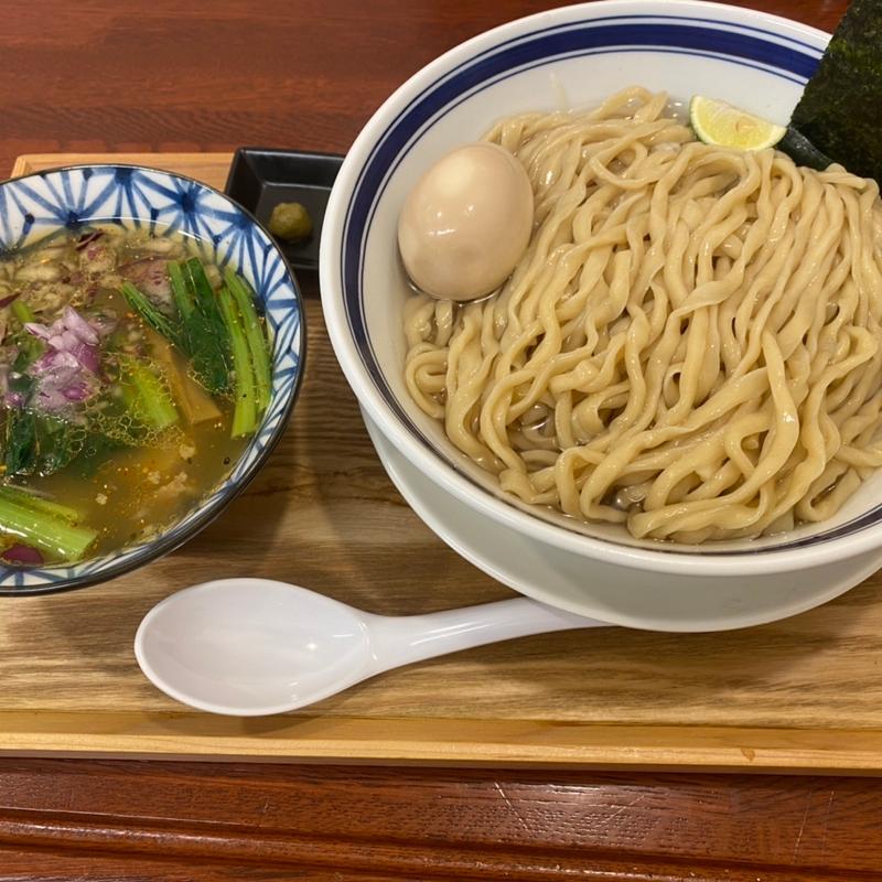 味玉鰹昆布水つけ麺(中華そば 千乃鶏（センノトリ）)