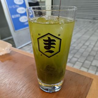 煎茶八女茶ハイ(釣宿酒場マヅメ 野毛本店)