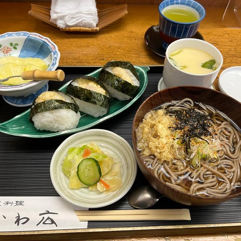 天むす定食(かわ広 （かわひろ）)