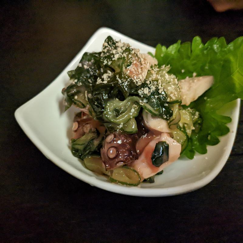 たこときゅうりの梅あえ(魚菜酒房 ＩＫＫＹＵ(一休))