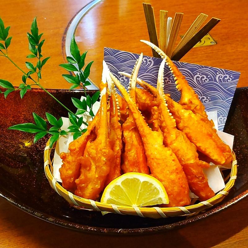 蟹の唐揚げ(甲羅)