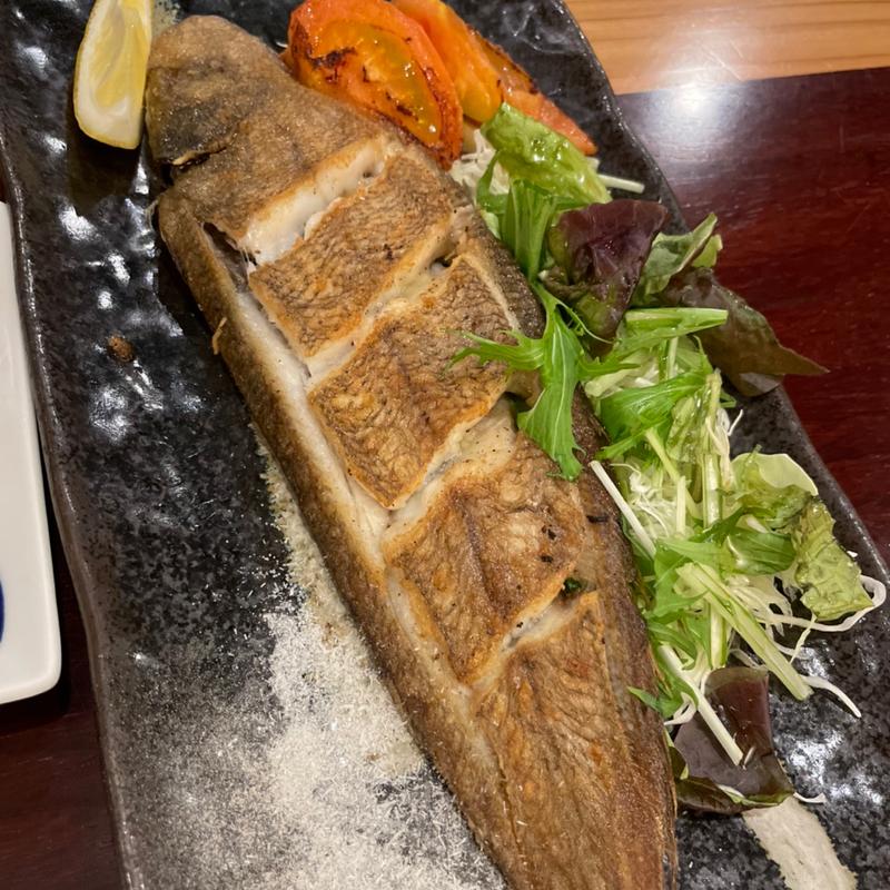 舌平目のバターソテー(広島お好み焼き鉄板焼き泰平)