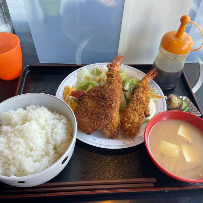 海老フライランチ(オールウエイズたつみ)