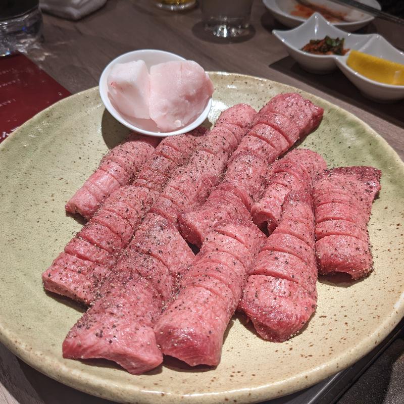 霜降り厚切りタン塩(神田 タンだけ)