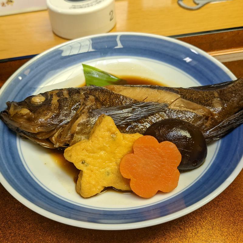 メバル煮付(さぎの湯温泉 夢ランドしらさぎ)