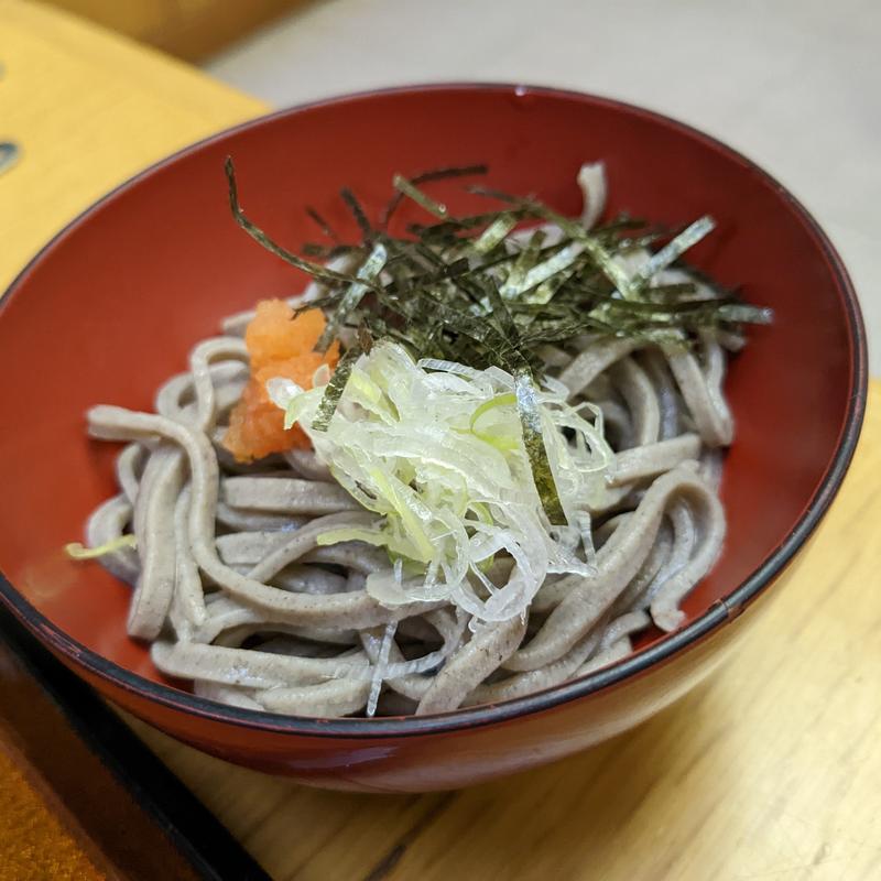 手打ちそば(さぎの湯温泉 夢ランドしらさぎ)