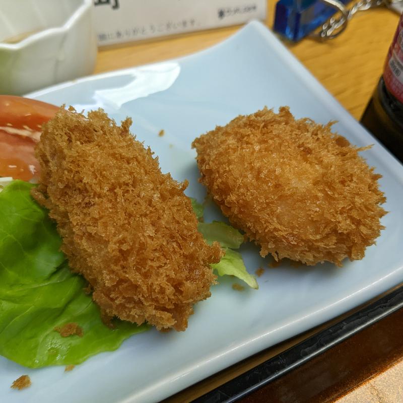 カニクリームコロッケ(さぎの湯温泉 夢ランドしらさぎ)