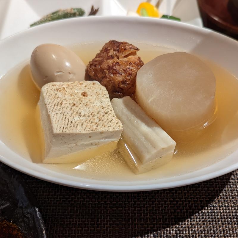 あじの押し寿司(小田原おでん本店)