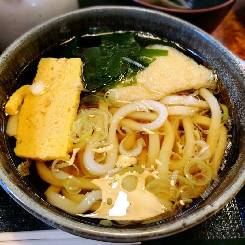 ミニうどん(三日月庵)