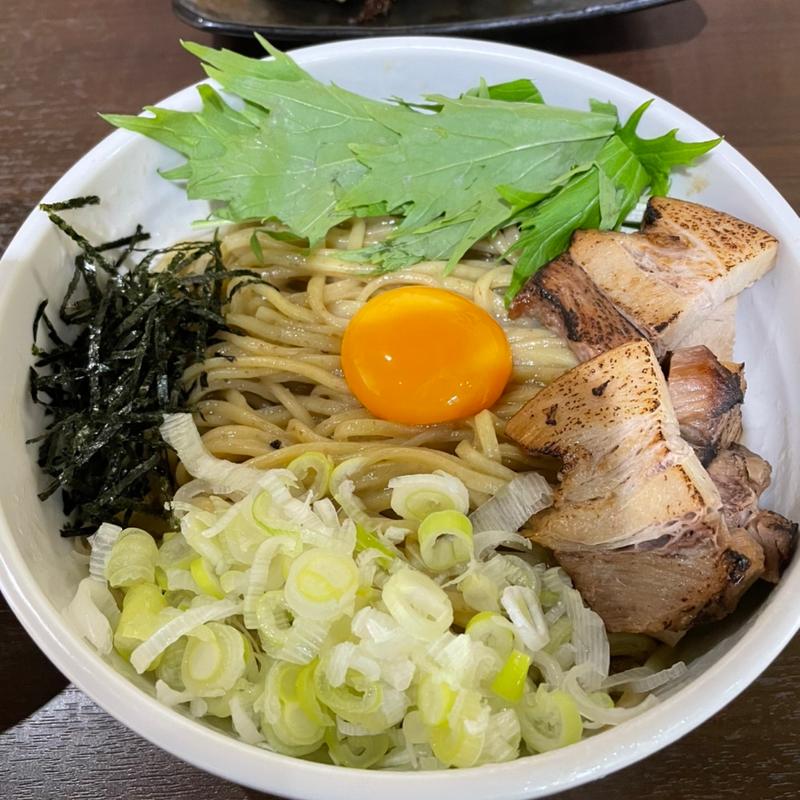 まぜそば  大盛り(中華そば 丈花)